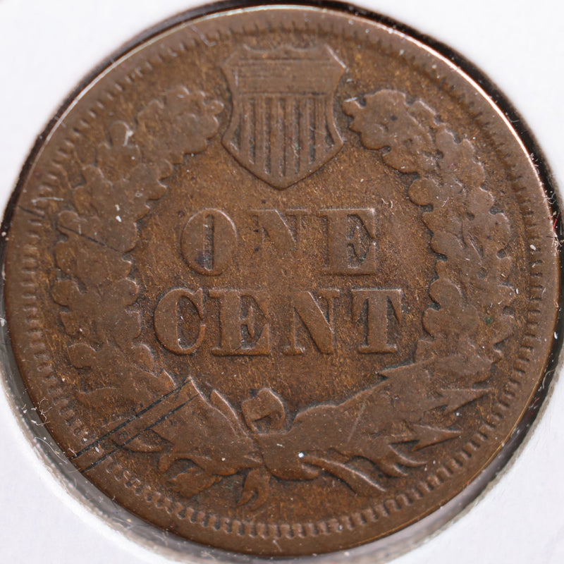 1868 Indian Head Cent, Fine Circulated Coin, Store