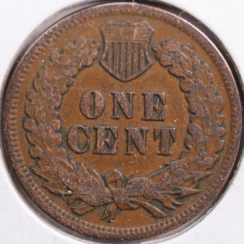 1873 Indian Head Cent, Very Fine Circulated Coin, Store