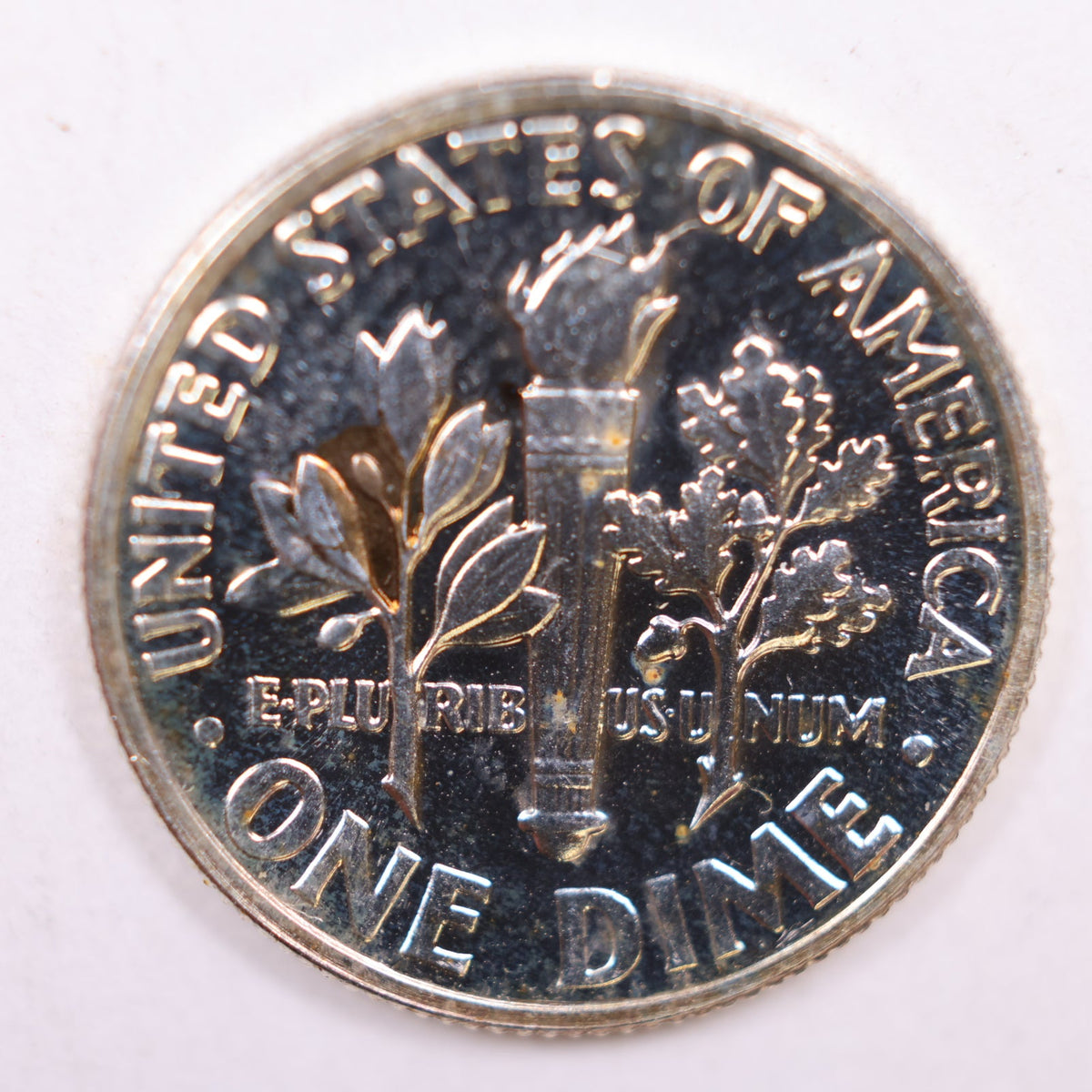 1962 Roosevelt Silver Dime, Mint State Proof Uncirculated Coin, Store #DE0393