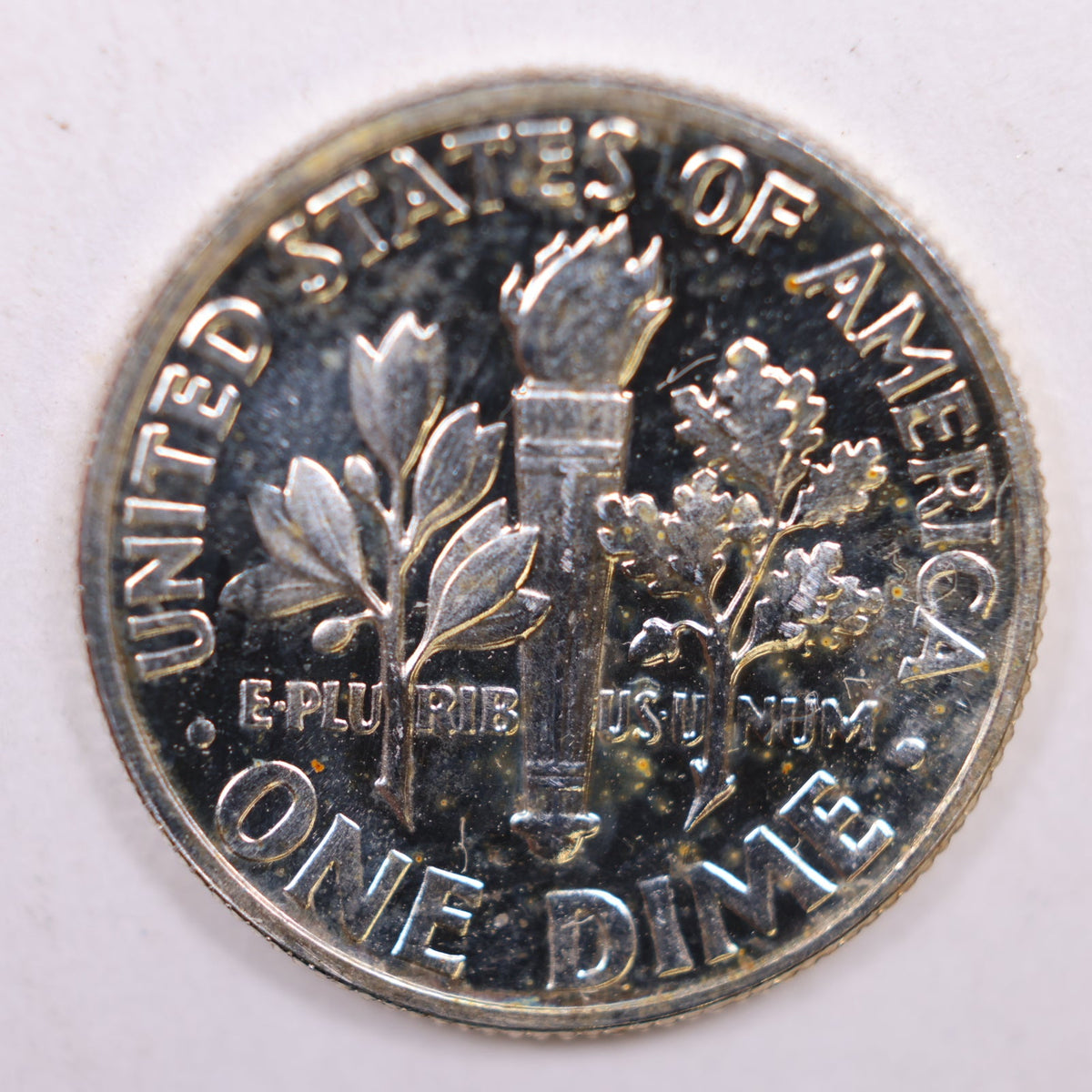 1962 Roosevelt Silver Dime, Mint State Proof Uncirculated Coin, Store #DE0394