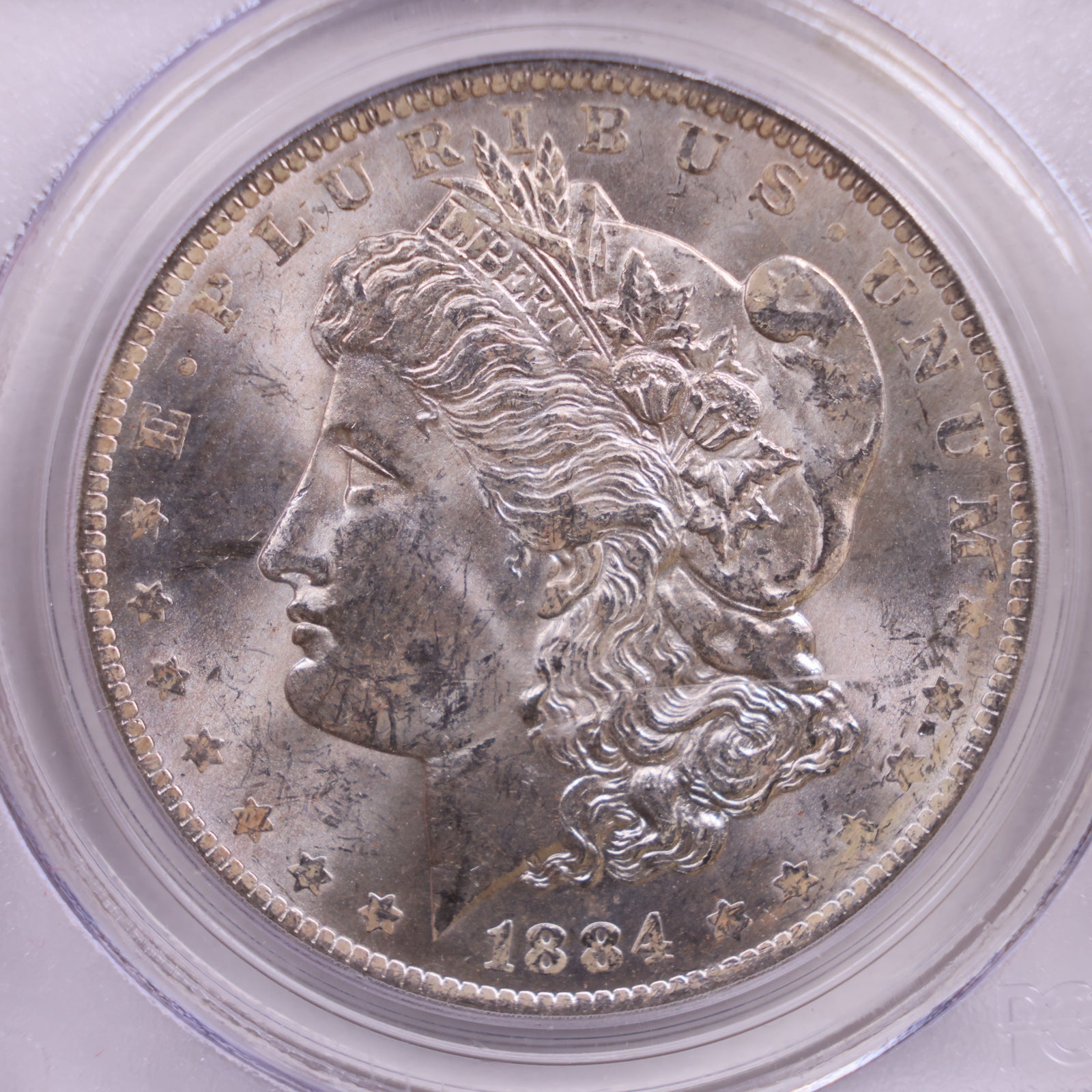 1884-O Morgan Silver Dollar., PCGS MS-63., Store SALE #GDR0203.