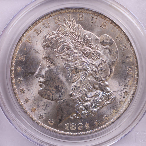 1884-O Morgan Silver Dollar., PCGS MS-63., Store SALE #GDR0203.