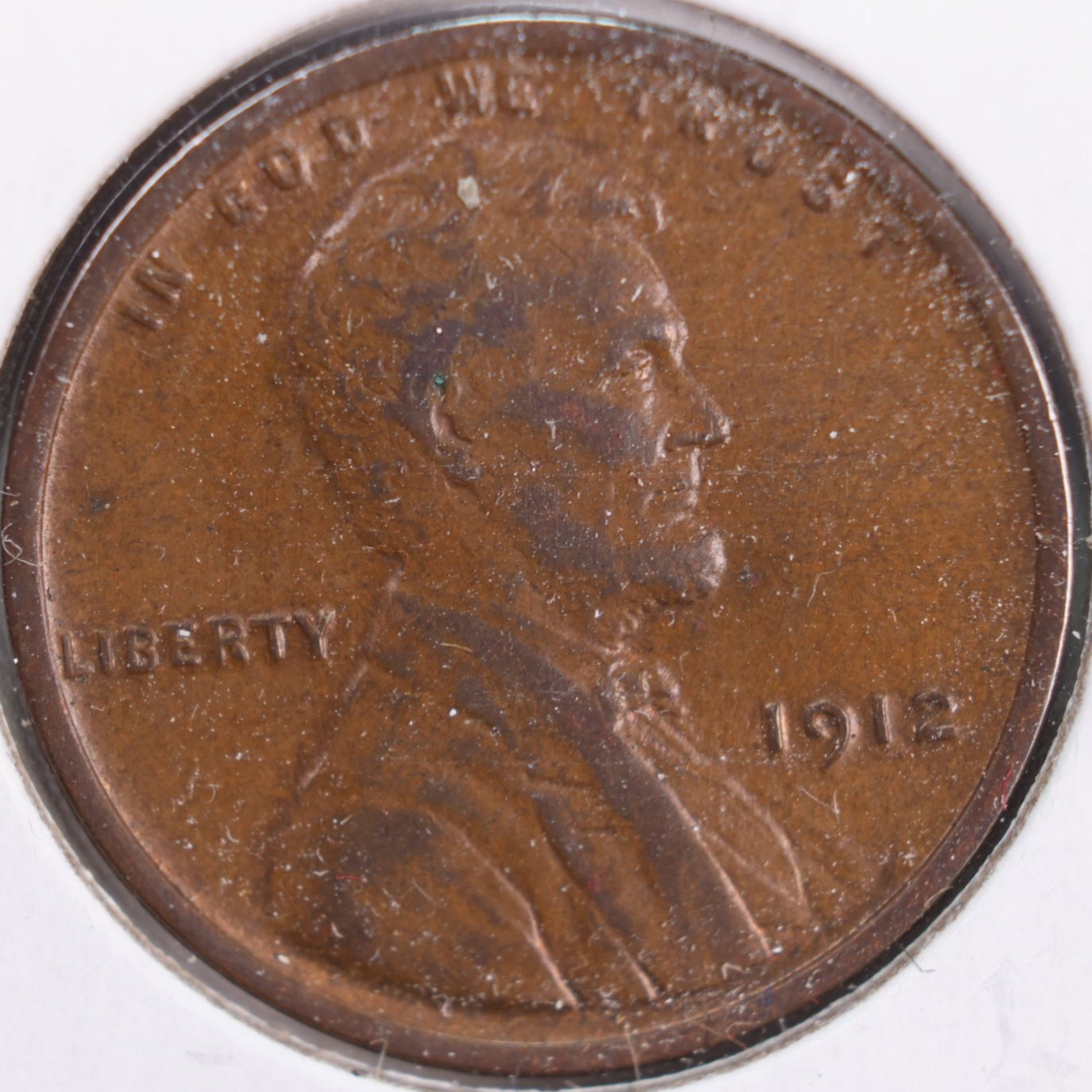 1912 Lincoln Wheat Cent, Extra Fine+ Circulated Coin, Store #CT0161