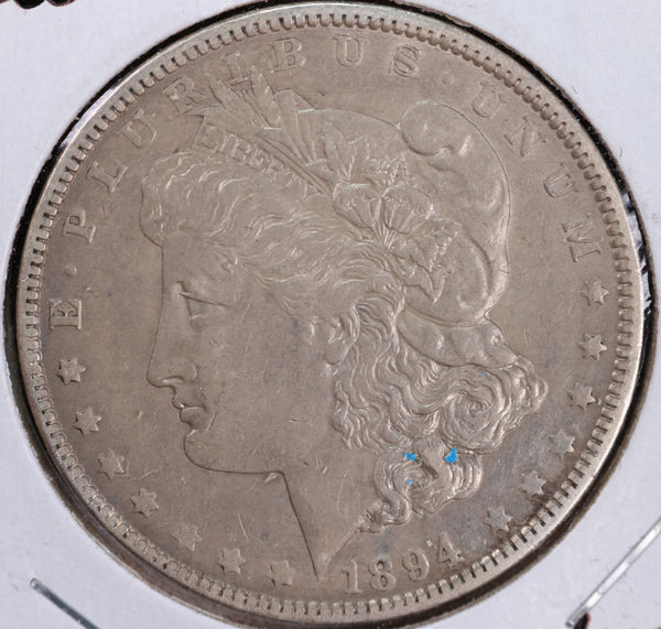 1894-O Morgan Silver Dollar, About Uncirculated Coin, Store #80550