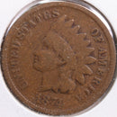 1874 Indian Head Cent, Very Good+ Circulated Coin, Store