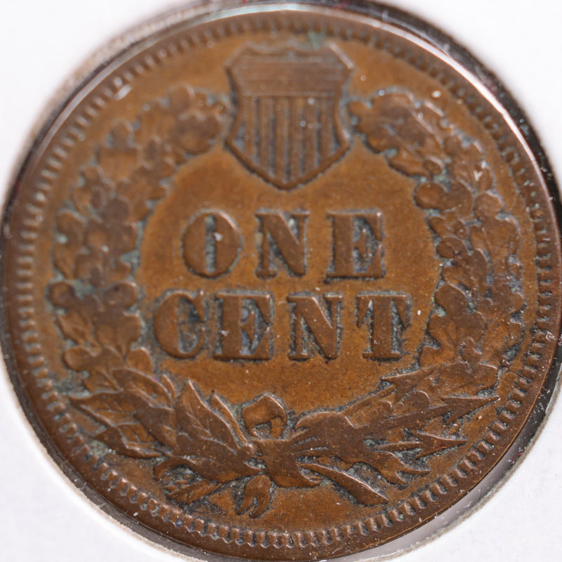 1875 Indian Head Cent, Fine Circulated Coin, Store