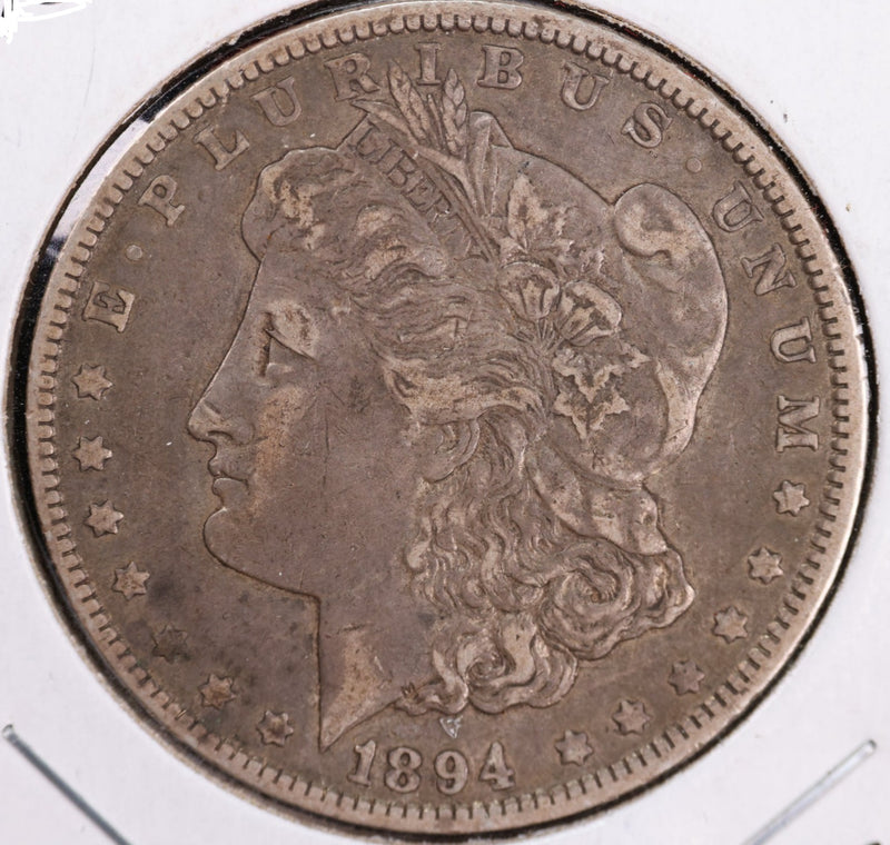 1894-O Morgan Silver Dollar, Extra Fine+ Circulated Coin, Store