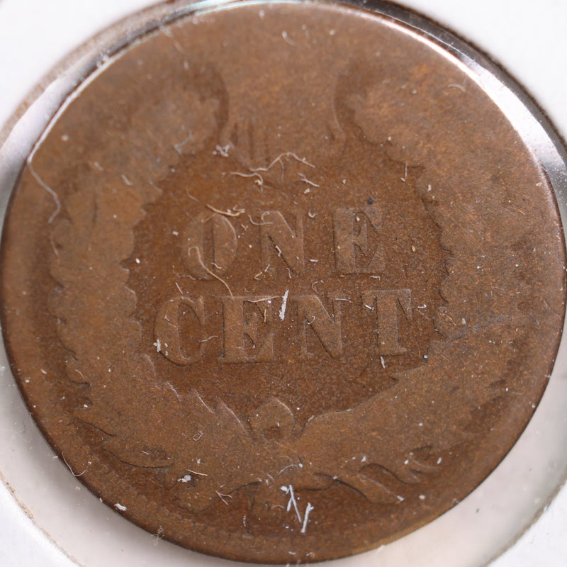 1875 Indian Head Cent, About Good Circulated Coin, Store