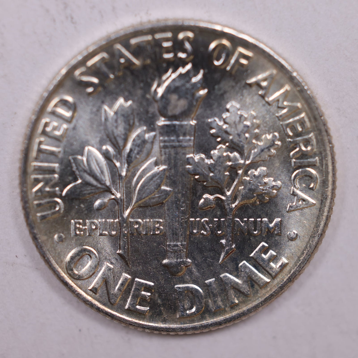 1964 Roosevelt Silver Dime, Mint State Uncirculated Coin, Store #DE0404