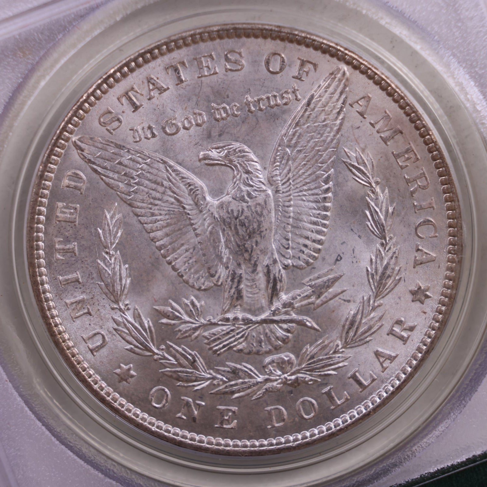 1897 Morgan Silver Dollar., PCGS MS-63., Store SALE #GDR0213.