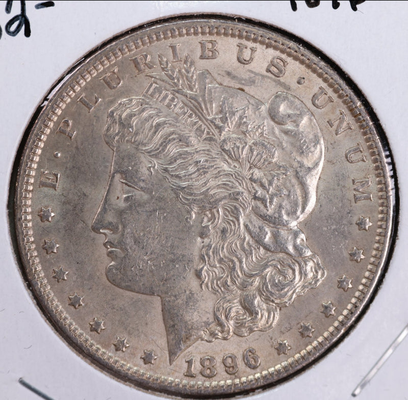 1896 Morgan Silver Dollar, AU Details, Store