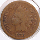 1878 Indian Head Cent, Good Circulated Coin, Store