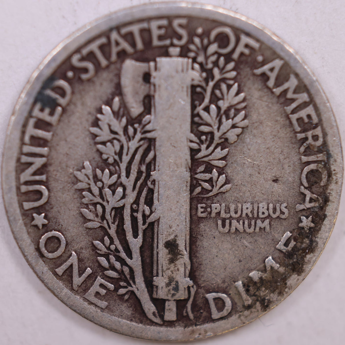 1924 Mercury Dime, Very Good+ Circulated Coin, Store #DE1018