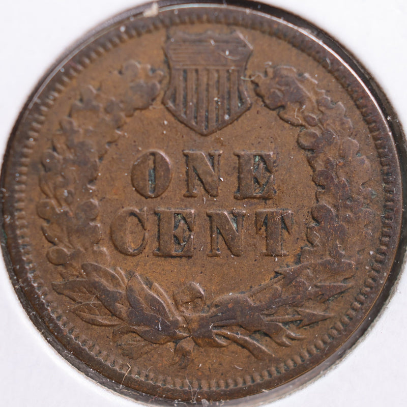 1878 Indian Head Cent, Very Good Circulated Coin, Store