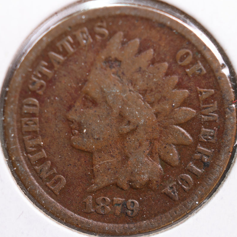 1879 Indian Head Cent, Very Good Circulated Coin, Store