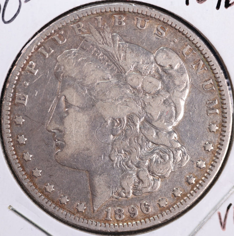 1896-O Morgan Silver Dollar, Nice Circulated Coin, Store