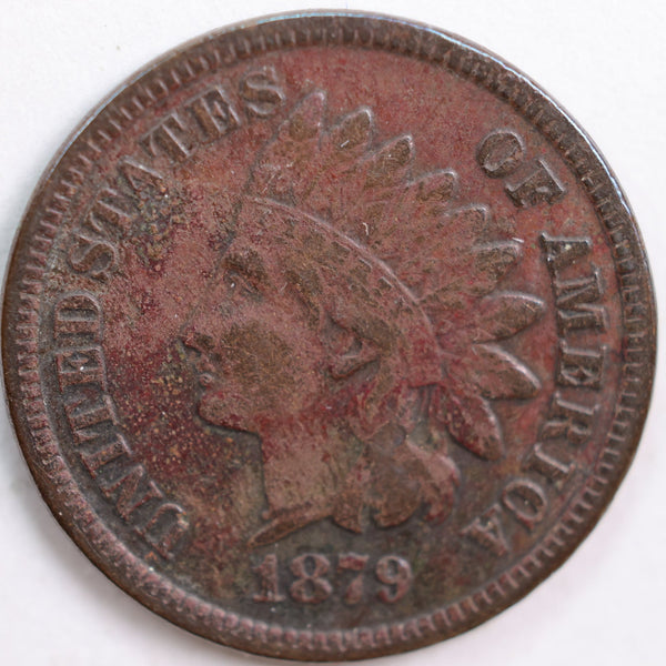 1879 Indian Head Cent, Fine Circulated Coin, Store #CT0807