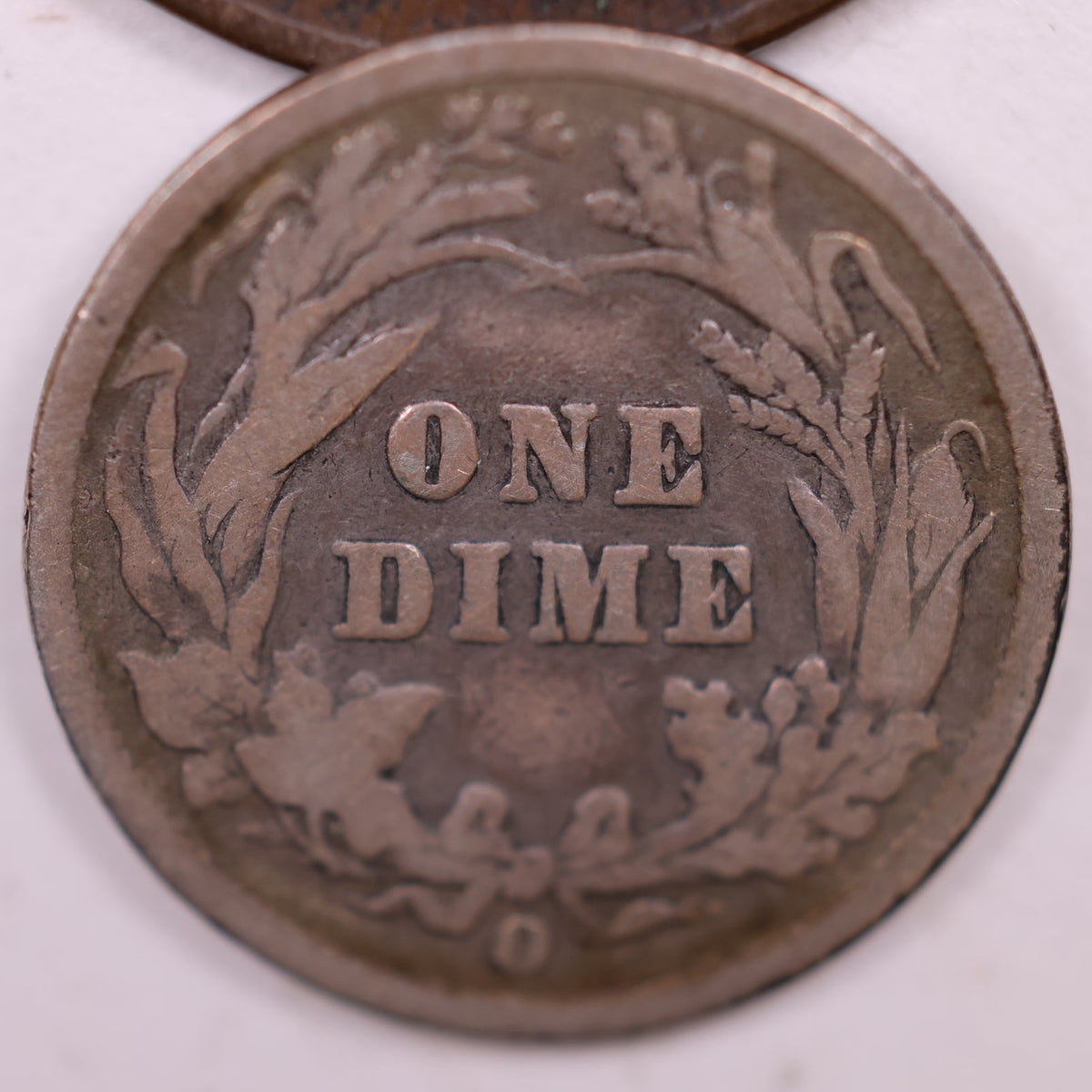 1898-O Barber Silver Dime, Very Good Circulated Coin, Store #DE048.