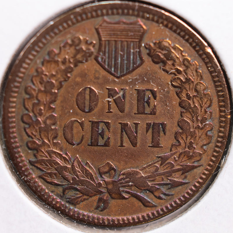 1885 Indian Head Cent, Extra Fine+ Circulated Coin, details, Store