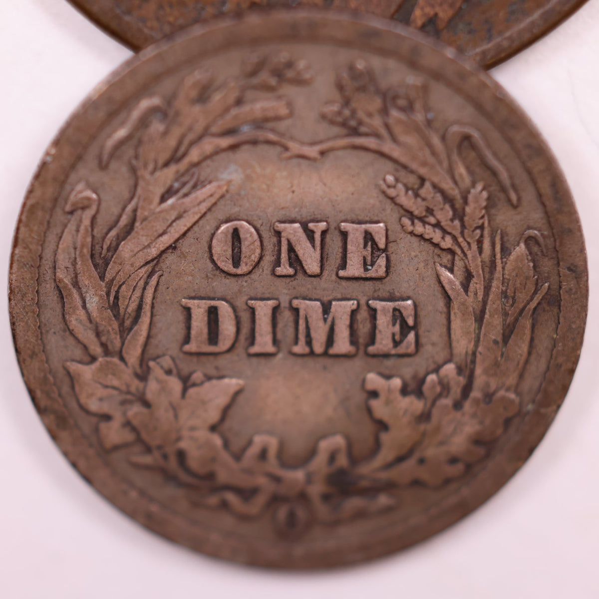 1902-O Barber Silver Dime, Very Good Plus, Circulated Coin, Store #DE060.