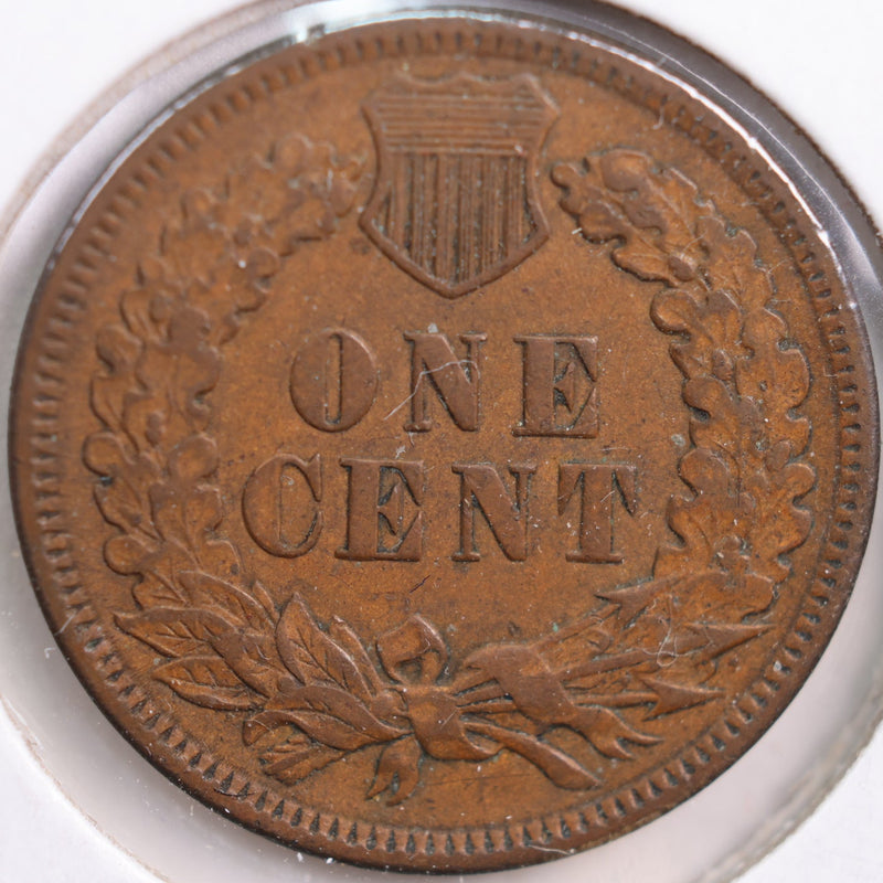 1891 Indian Head Cent, About Uncirculated Coin, Store