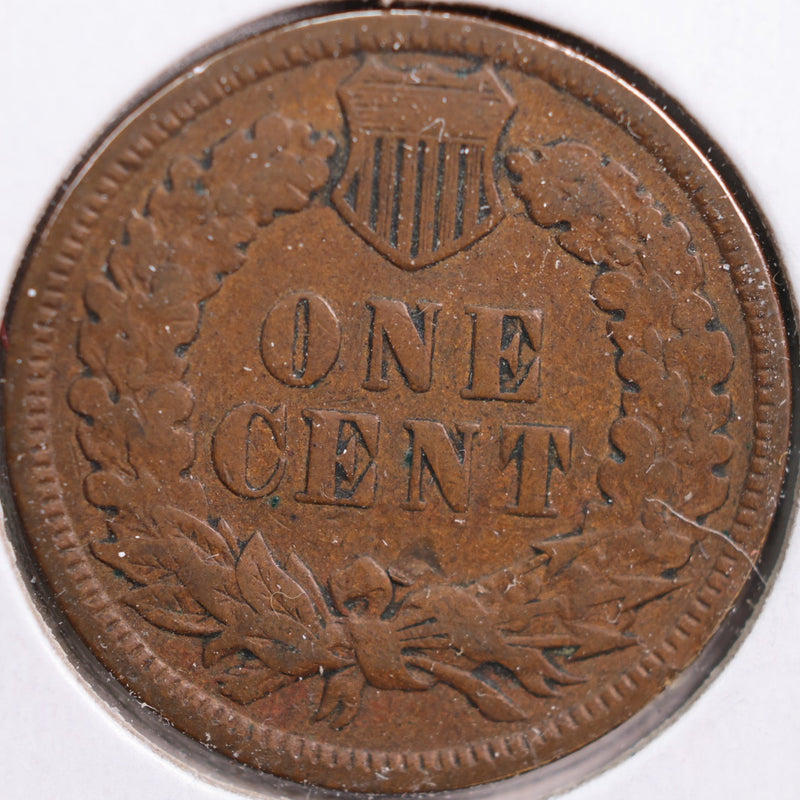 1892 Indian Head Cent, Fine+ Circulated Coin, Store