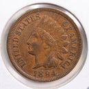 1894 Indian Head Cent, About Uncirculated Coin, Store