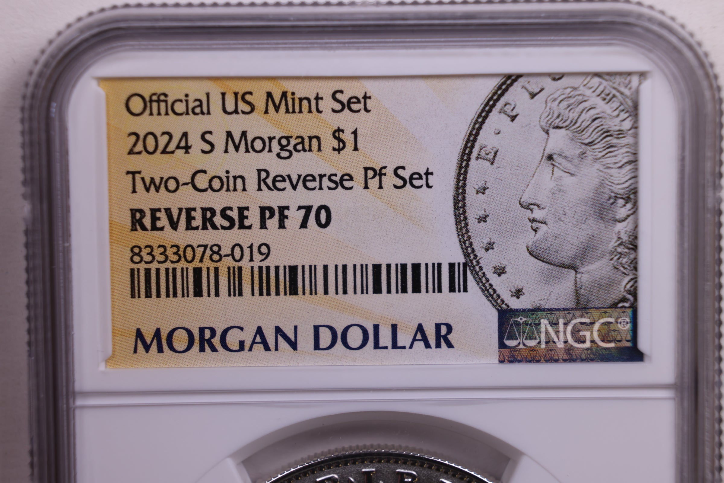 2024-S Morgan Dollar Silver Commemorative, NGC PF-70, Store #GMC191