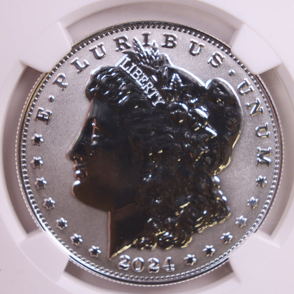 2024-S Morgan Dollar Silver Commemorative., NGC PF-70., Store #GMC191.