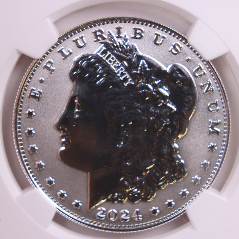 2024-S Morgan Dollar Silver Commemorative., NGC PF-70., Store