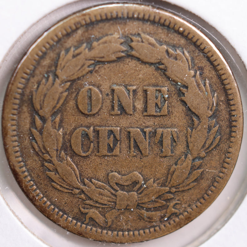 1859 Indian Head Cent, Fine+ Circulated Coin, Store