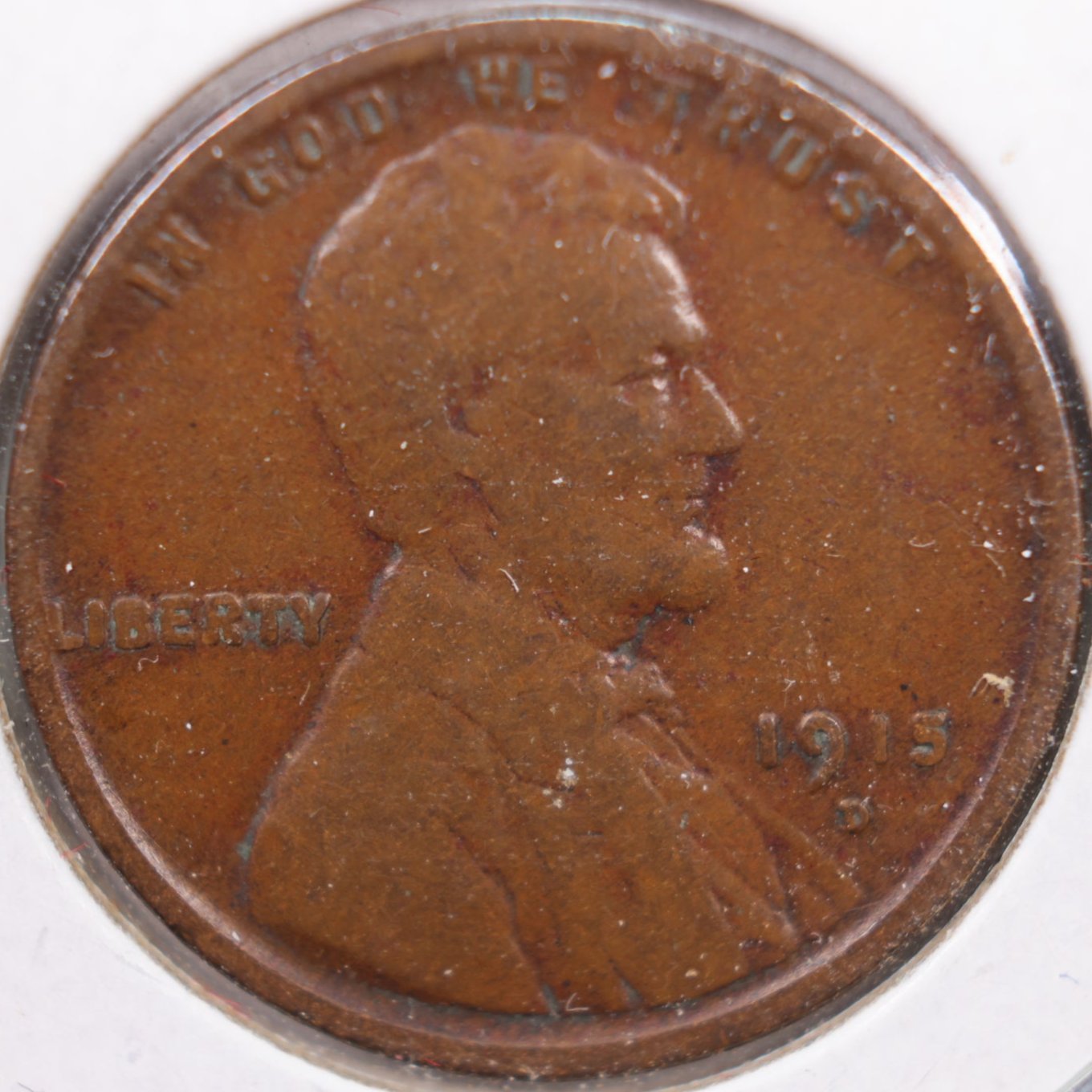 1915-D Lincoln Cent, Very Fine Circulated Coin, Store #CT0220