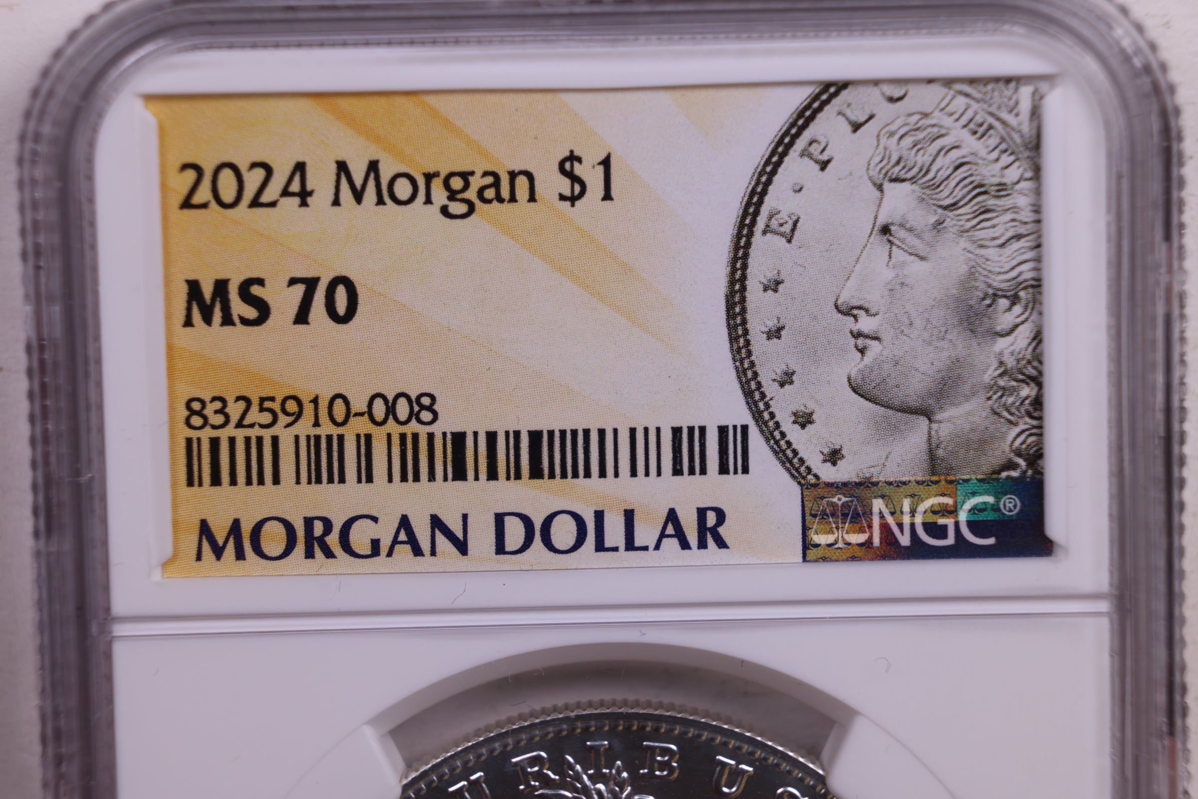2024 Morgan Dollar Commemorative, NGC MS-70, Store #GMC199.