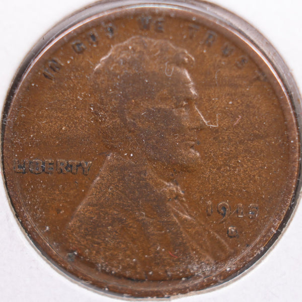 1915-S Lincoln Wheat Cent, Fine Circulated Coin, Store #CT0231