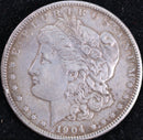 1904 Morgan Silver Dollar, Extra Fine Circulated Coin, Store