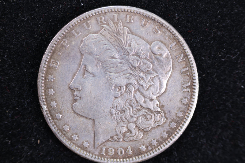 1904 Morgan Silver Dollar, Affordable Circulated Coin, Store
