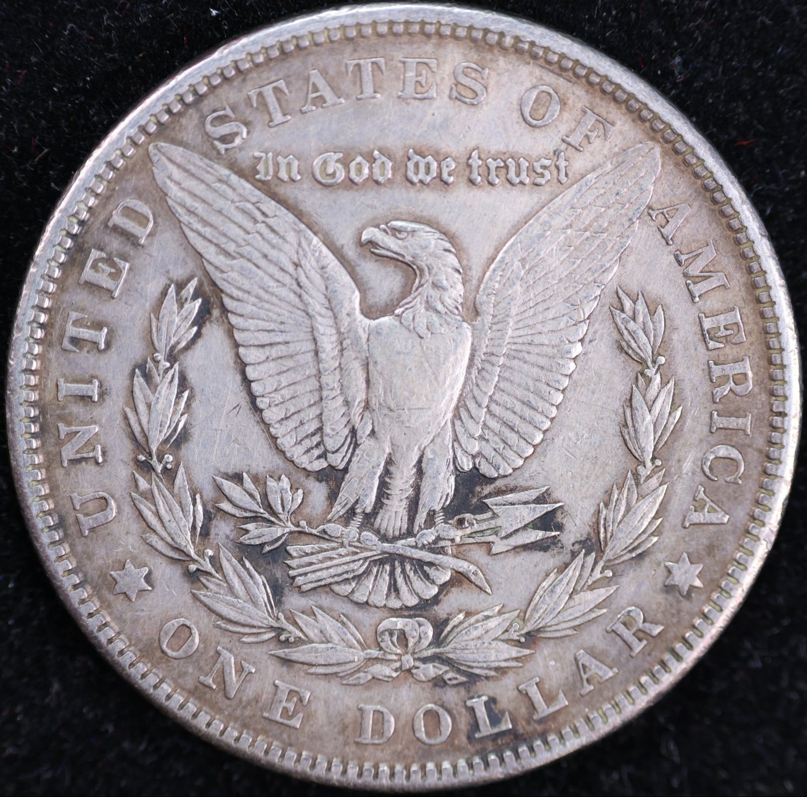 1904 Morgan Silver Dollar, Extra Fine Circulated Coin, Store #DR0435