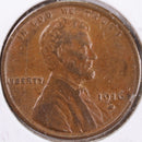 1916-D Lincoln Wheat Cent, About Uncirculated Coin, Store