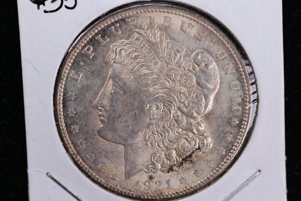 1921 Morgan Silver Dollar, Nice Uncirculated Coin, Store #23080691