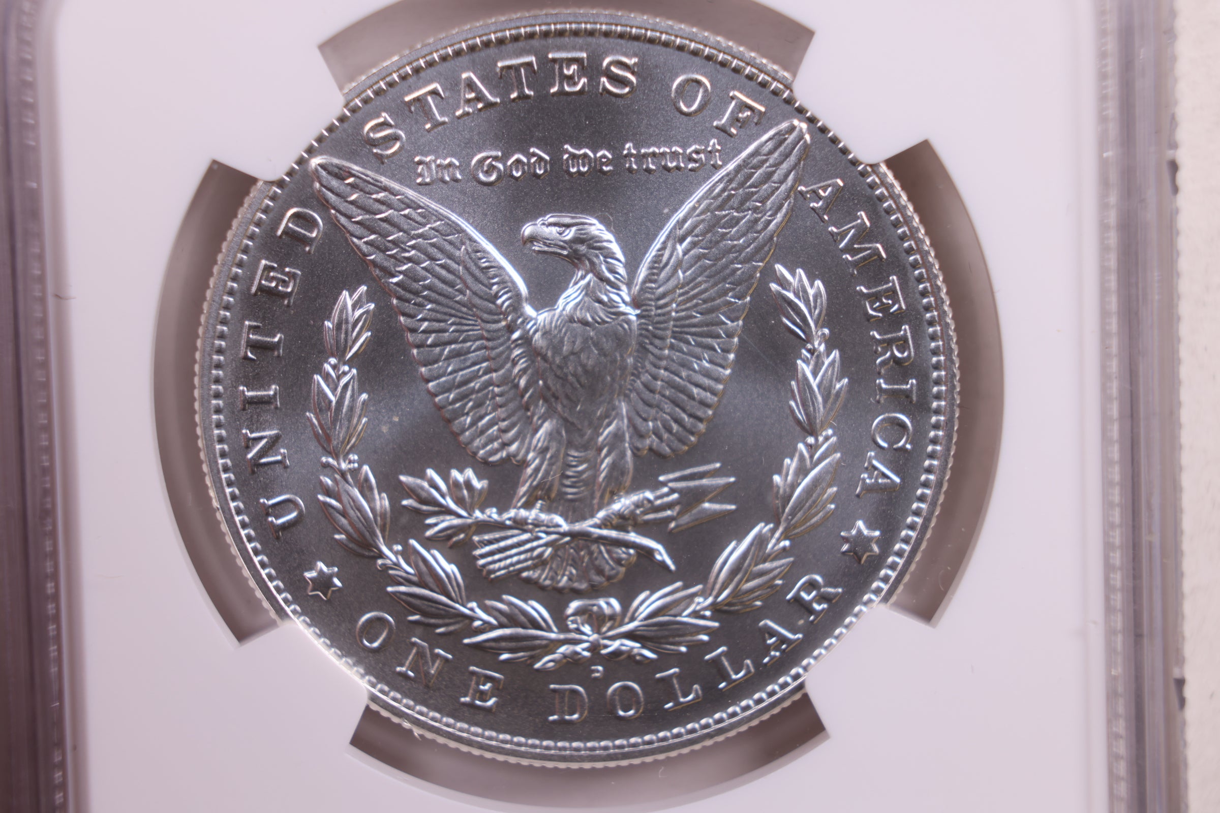 2021-D Morgan Silver Commemorative, "D" Privy, NGC MS-70, Store #GMC209
