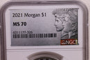2021 Morgan Silver Dollar Commemorative, NGC MS-70, Store