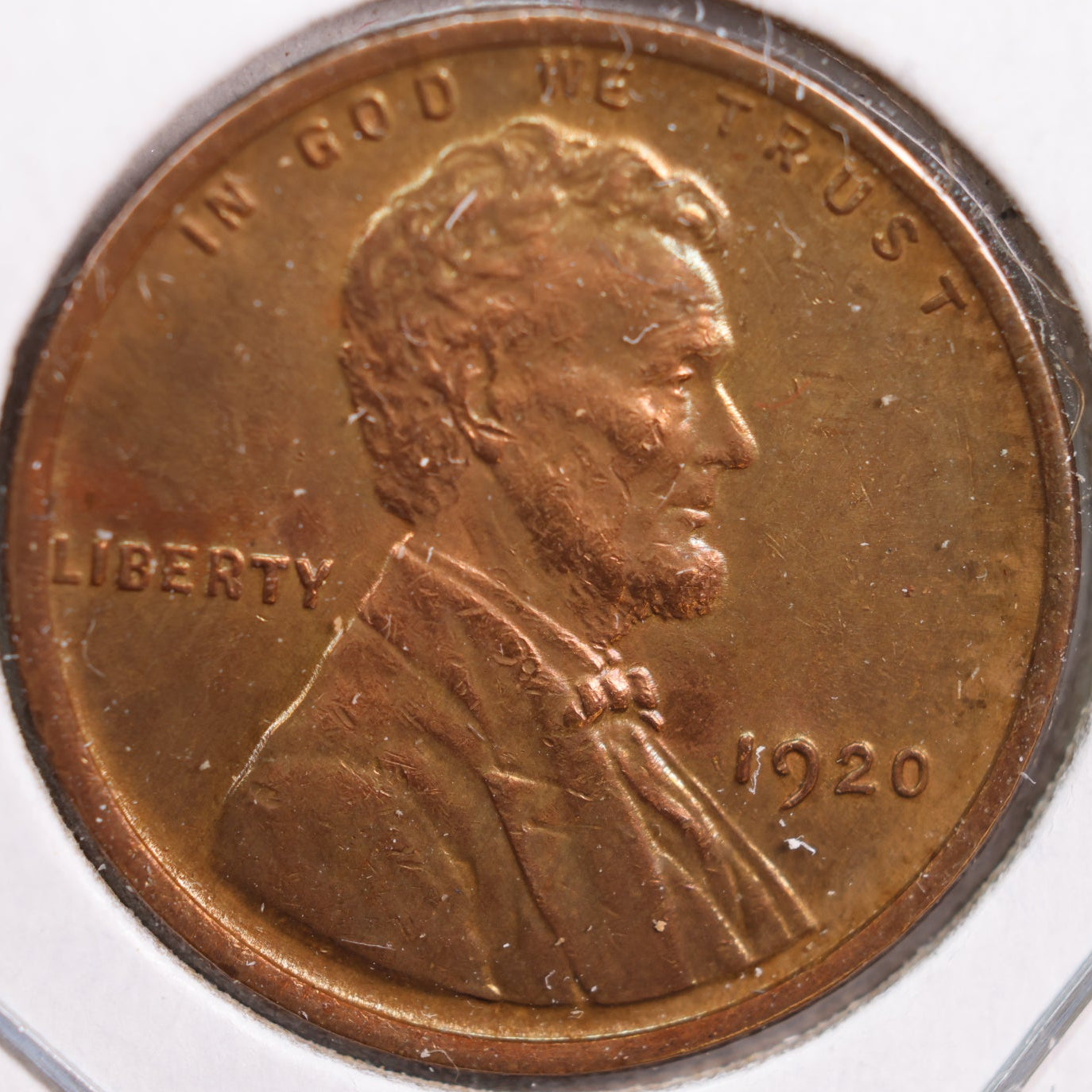1920 Lincoln Cent, Mint State Uncirculated Coin, Store #CT0877