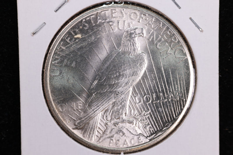 1922-S Peace Silver Dollar, Nice AU53 Details, Store