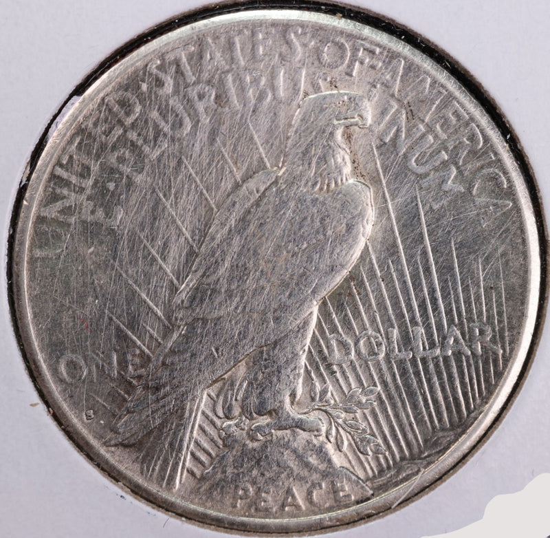 1924-S Peace Silver Dollar, Nice AU Details, Store