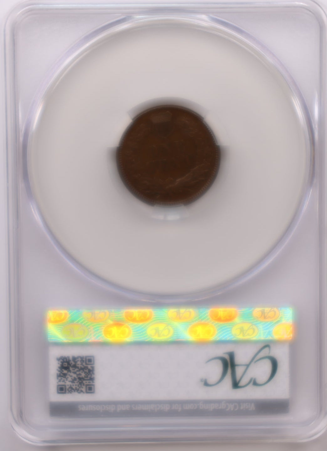 1876 Indian Head Small Cents, About Uncirculated, CAC AU-55 BN, Store #CT009.