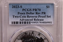 2023-S Peace Silver Dollar Commemorative, PCGS Reverse PF-70, Store