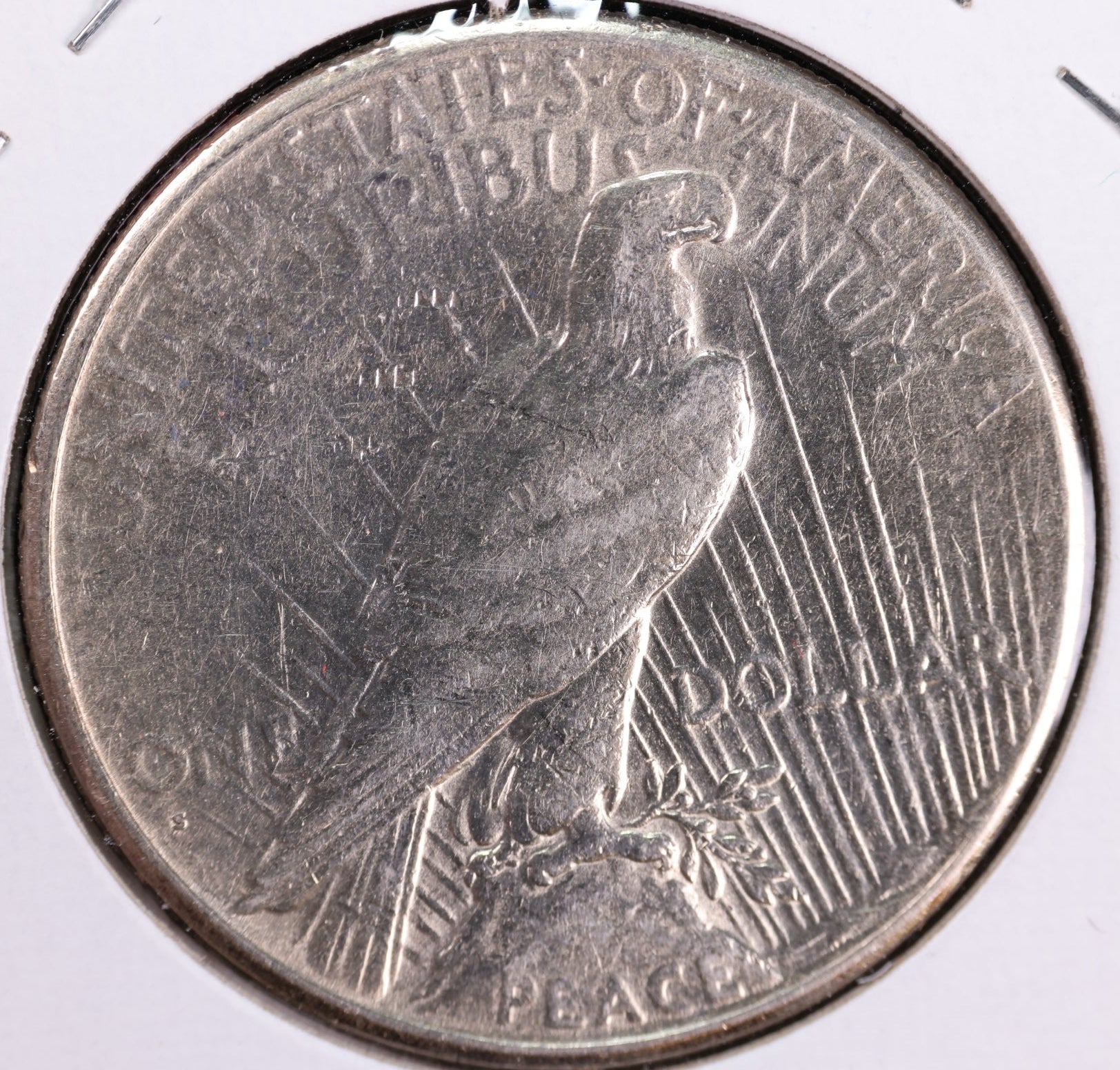 1926-S Peace Silver Dollar, Nice About Uncirculated Details, Store #DR001