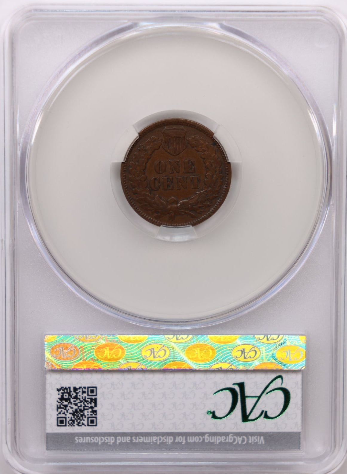 1878 Indian Head Small Cents, CAC Graded VF-35, Circulated Coin, Store #CT010.