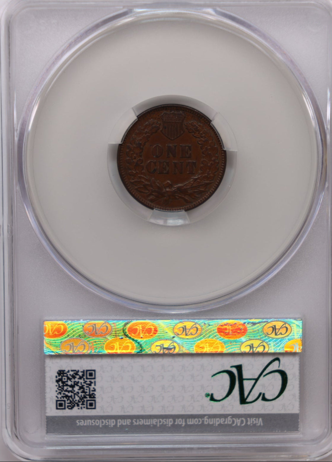 1879 Indian Head Small Cents, CAC Graded XF-45, Circulated Coin, Store #CT011.