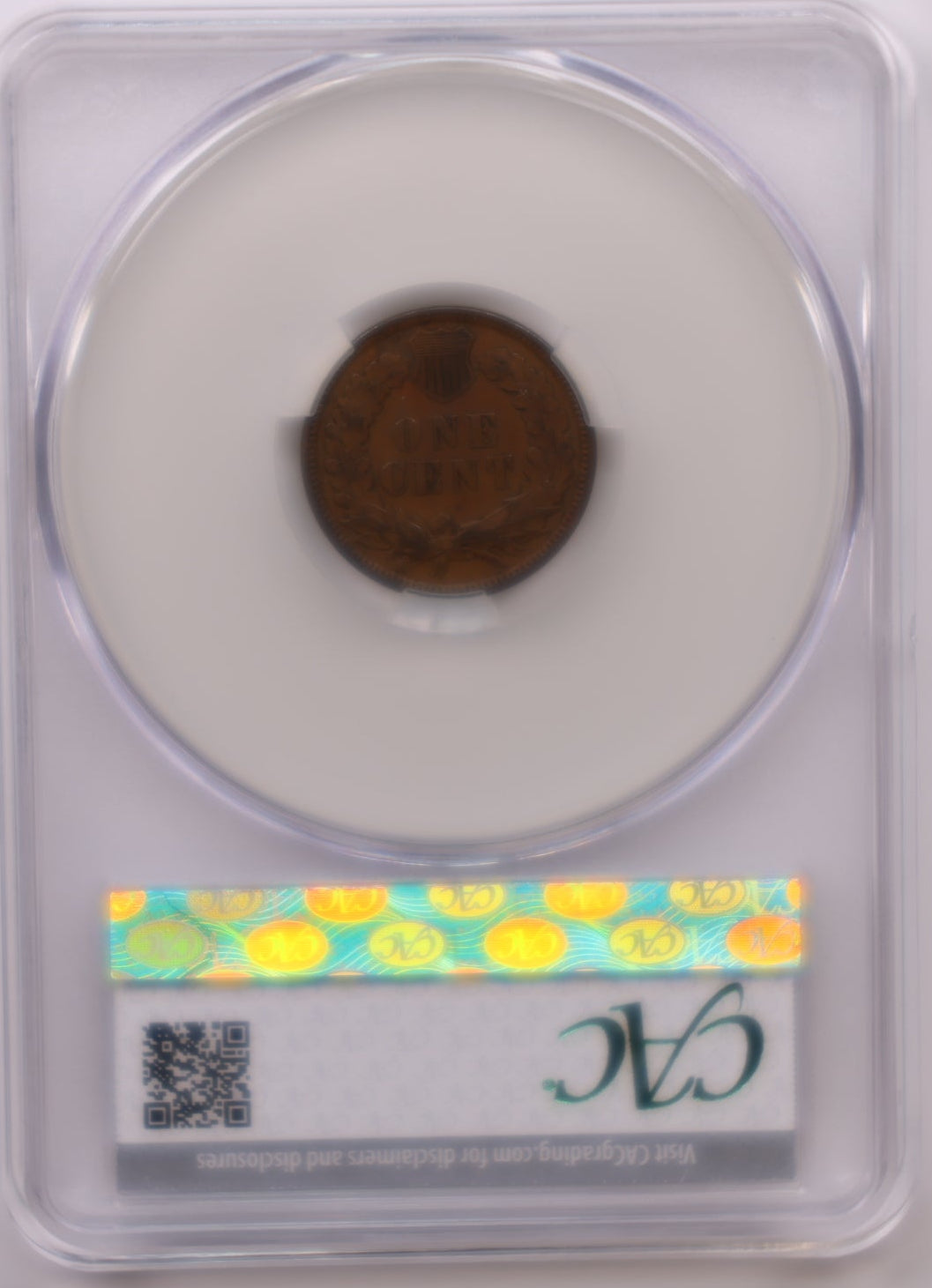 1881 Indian Head Small Cents, CAC Graded XF-40, Circulated Coin, Store #CT013.